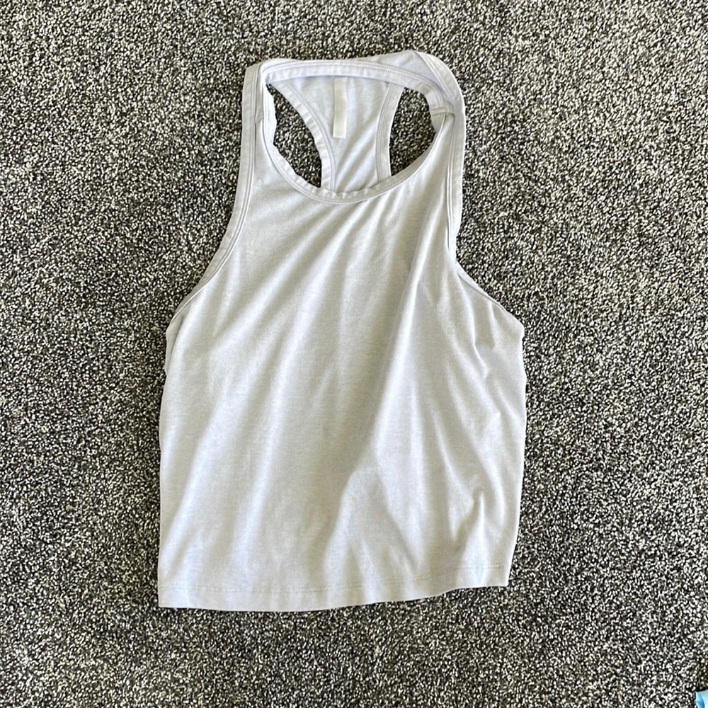 Fabletics training top, size small, light purple